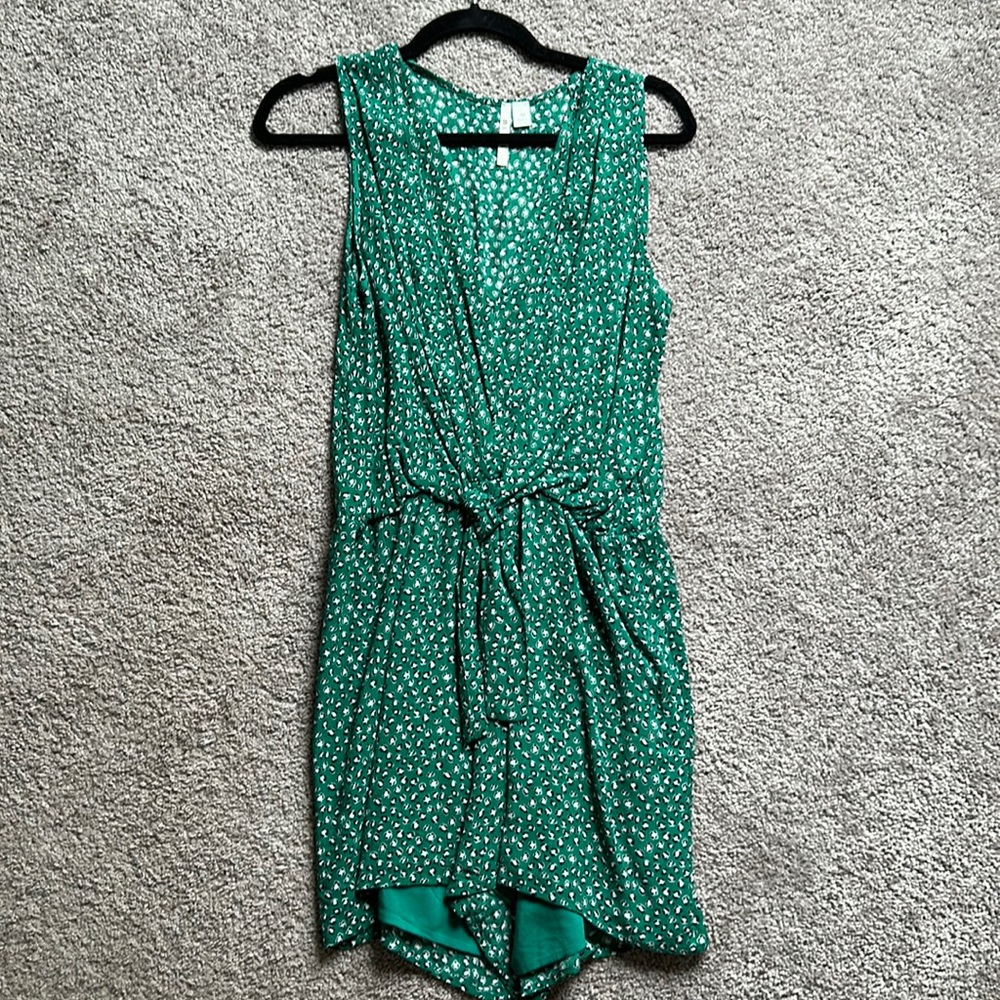 Francesca’s Collection Green Romper